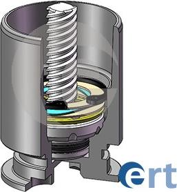 ERT 150198RK - Поршень, корпус скоби гальма avtolavka.club