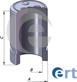 ERT 151368-C - Поршень, корпус скоби гальма avtolavka.club