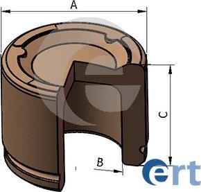 ERT 151784-C - Поршень, корпус скоби гальма avtolavka.club