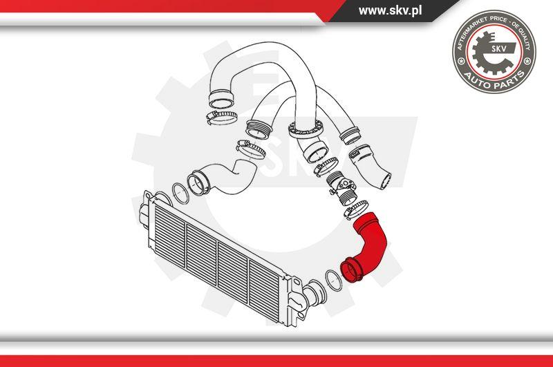 Esen SKV 24SKV095 - Трубка нагнітається повітря avtolavka.club