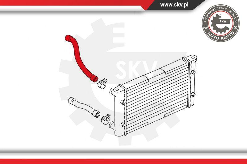 Esen SKV 24SKV361 - Шланг радіатора avtolavka.club