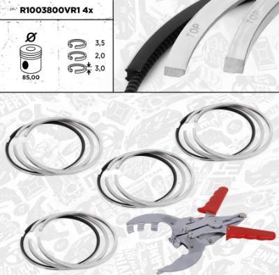 ET Engineteam R1003800VR1 - Комплект поршневих кілець avtolavka.club