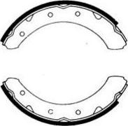 E.T.F. 09-0241 - Комплект гальм, барабанний механізм avtolavka.club
