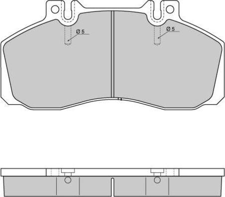 BRAKEWORLD BW702 - Гальмівні колодки, дискові гальма avtolavka.club