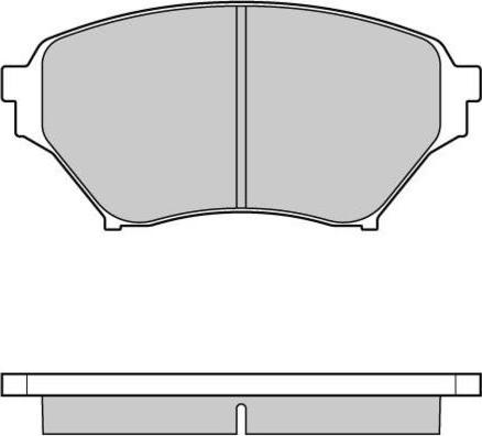 MAZDA NFY7-33-8ZA - Гальмівні колодки, дискові гальма avtolavka.club