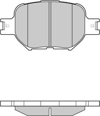 E.T.F. 12-0963 - Гальмівні колодки, дискові гальма avtolavka.club