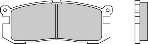 E.T.F. 12-0424 - Гальмівні колодки, дискові гальма avtolavka.club