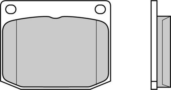 Triscan HP T4027 - Гальмівні колодки, дискові гальма avtolavka.club