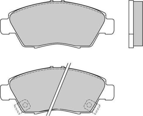 Havam HP2803 - Гальмівні колодки, дискові гальма avtolavka.club