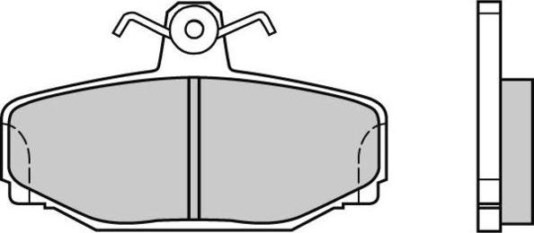 E.T.F. 12-0542 - Гальмівні колодки, дискові гальма avtolavka.club