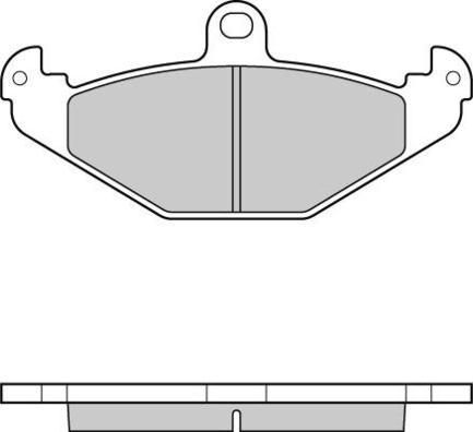 E.T.F. 12-0553 - Гальмівні колодки, дискові гальма avtolavka.club