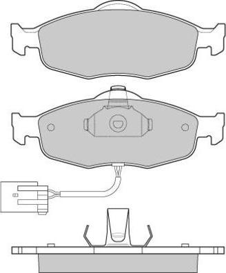 E.T.F. 12-0561 - Гальмівні колодки, дискові гальма avtolavka.club