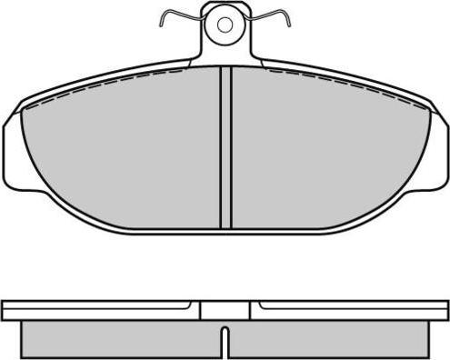 BOSCH 986467400 - Гальмівні колодки, дискові гальма avtolavka.club