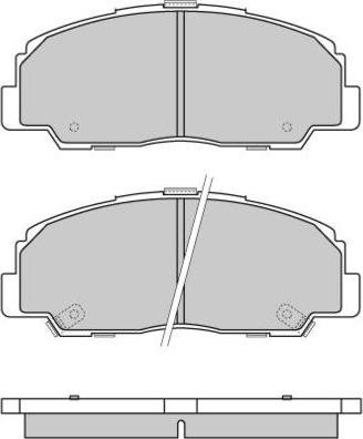 E.T.F. 12-0639 - Гальмівні колодки, дискові гальма avtolavka.club