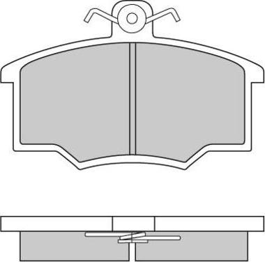 E.T.F. 12-0143 - Гальмівні колодки, дискові гальма avtolavka.club