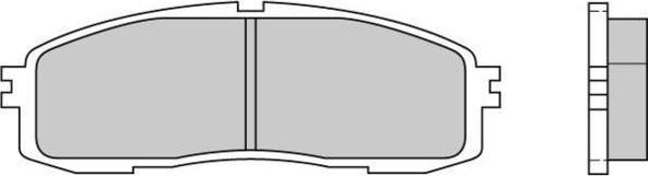 E.T.F. 12-0362 - Гальмівні колодки, дискові гальма avtolavka.club