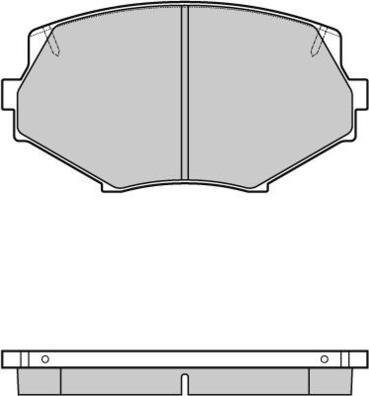 E.T.F. 12-0760 - Гальмівні колодки, дискові гальма avtolavka.club