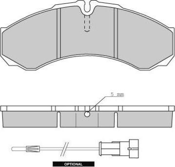 E.T.F. 12-0706 - Гальмівні колодки, дискові гальма avtolavka.club