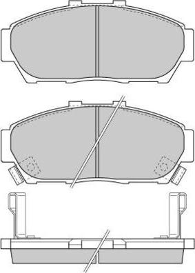 Magneti Marelli 363700201306 - Гальмівні колодки, дискові гальма avtolavka.club