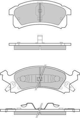 Magneti Marelli 363700407004 - Гальмівні колодки, дискові гальма avtolavka.club