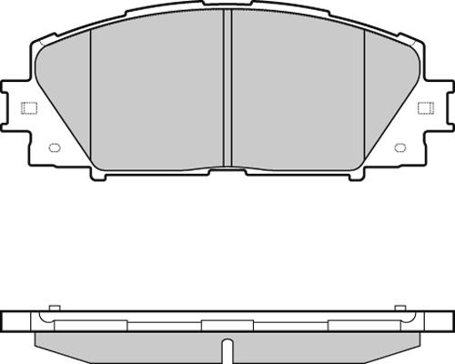 E.T.F. 12-1498 - Гальмівні колодки, дискові гальма avtolavka.club