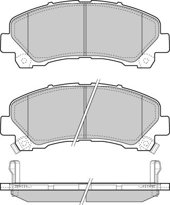 Magneti Marelli PF0449 - Гальмівні колодки, дискові гальма avtolavka.club