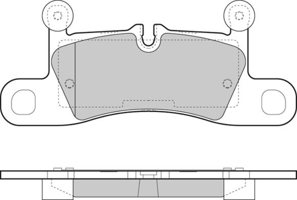 OEMparts 7P069845151 - Гальмівні колодки, дискові гальма avtolavka.club