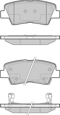 AYD 11-60093AA - Гальмівні колодки, дискові гальма avtolavka.club