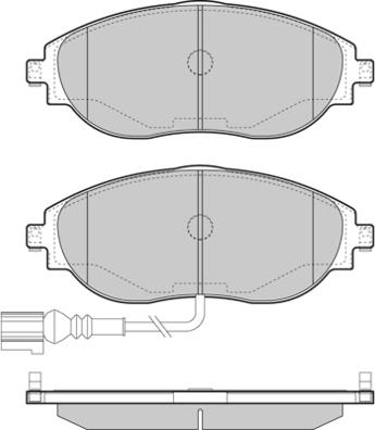 Brake Engineering PA1896 - Гальмівні колодки, дискові гальма avtolavka.club
