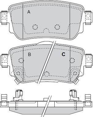 TRUPART DP42013RS - Гальмівні колодки, дискові гальма avtolavka.club