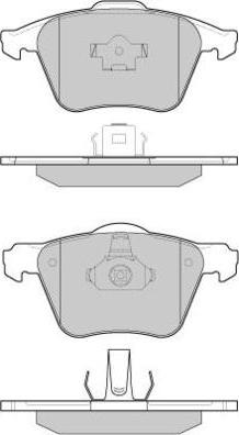 E.T.F. 12-1062 - Гальмівні колодки, дискові гальма avtolavka.club