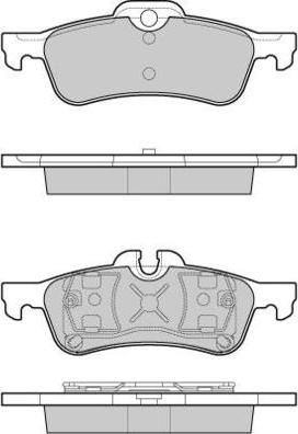 Magneti Marelli PF0331 - Гальмівні колодки, дискові гальма avtolavka.club