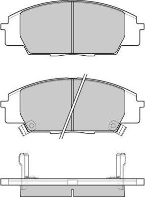 LPR 5P1070 - Гальмівні колодки, дискові гальма avtolavka.club