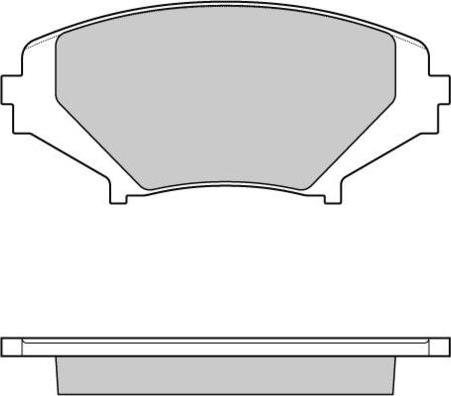 Japanparts JPA-313AF - Гальмівні колодки, дискові гальма avtolavka.club