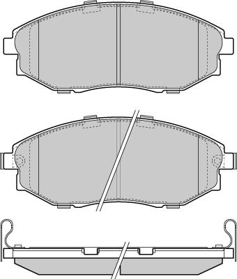 Magneti Marelli 600000096950 - Гальмівні колодки, дискові гальма avtolavka.club