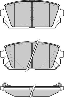 Magneti Marelli 363700201661 - Гальмівні колодки, дискові гальма avtolavka.club