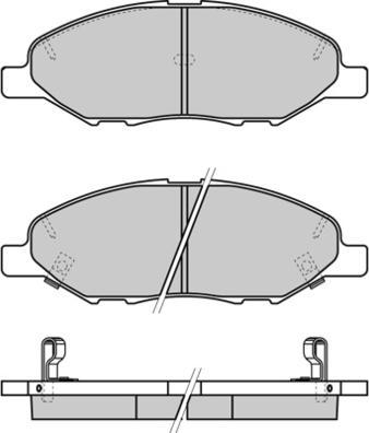 HELLA 8DB 355 033-371 - Гальмівні колодки, дискові гальма avtolavka.club