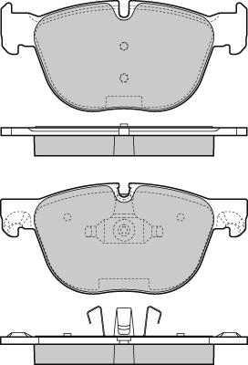 E.T.F. 12-1371 - Гальмівні колодки, дискові гальма avtolavka.club