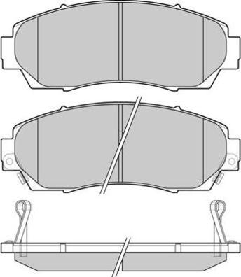 Sangsin Brake GP2115 - Гальмівні колодки, дискові гальма avtolavka.club