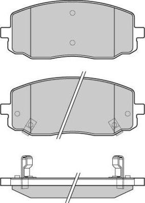 BOSCH 0 986 AB1 237 - Гальмівні колодки, дискові гальма avtolavka.club