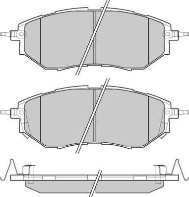 BRAKE FIT PD4248 - Гальмівні колодки, дискові гальма avtolavka.club