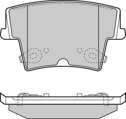 Valeo 601033 - Гальмівні колодки, дискові гальма avtolavka.club