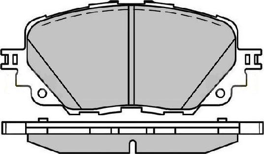 BENDIX 511340 - Гальмівні колодки, дискові гальма avtolavka.club