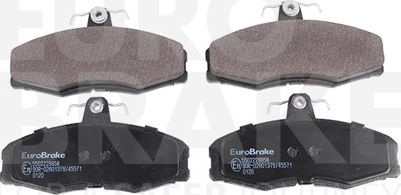 Eurobrake 5502229958 - Гальмівні колодки, дискові гальма avtolavka.club