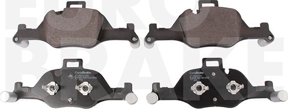 Eurobrake 5502221583 - Гальмівні колодки, дискові гальма avtolavka.club