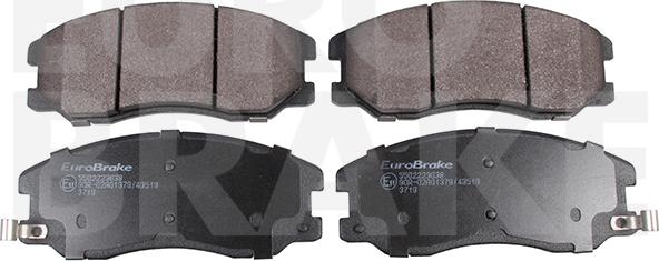 Eurobrake 5502223638 - Гальмівні колодки, дискові гальма avtolavka.club