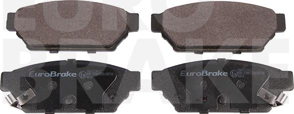 Eurobrake 5502223022 - Гальмівні колодки, дискові гальма avtolavka.club