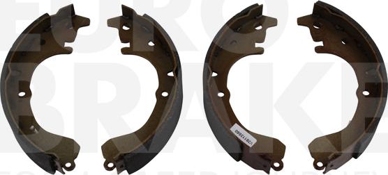 Eurobrake 58492799216 - Комплект гальм, барабанний механізм avtolavka.club