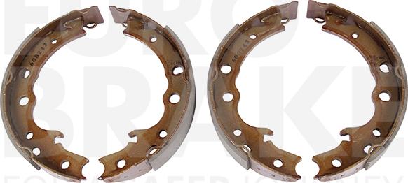 Eurobrake 58492744858 - Комплект гальм, барабанний механізм avtolavka.club