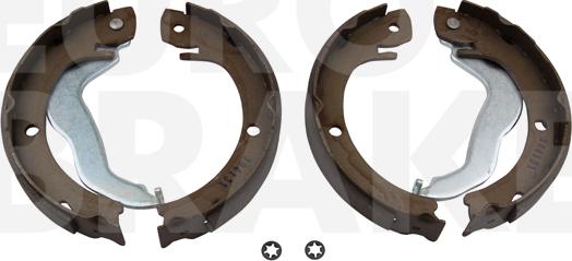 Eurobrake 58492745809 - Комплект гальм, ручник, парковка avtolavka.club